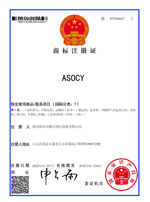 ASOCY商标