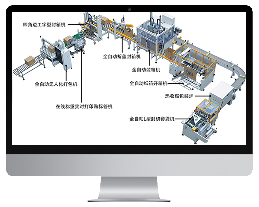 纸箱自动包装线